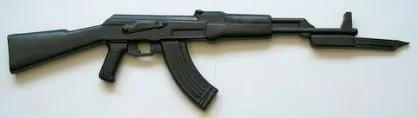 Atrapa gumowa karabinu AK-47