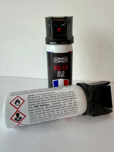 Miotacz gazu CS w żelu