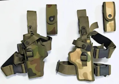 Kabura udowa do pistoletu GLOCK 17/19 z ładow. na magazynek.. Duplikat-1